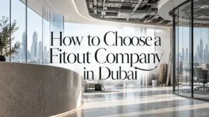 How to choose a fitout company in Dubai without costly mistakes
